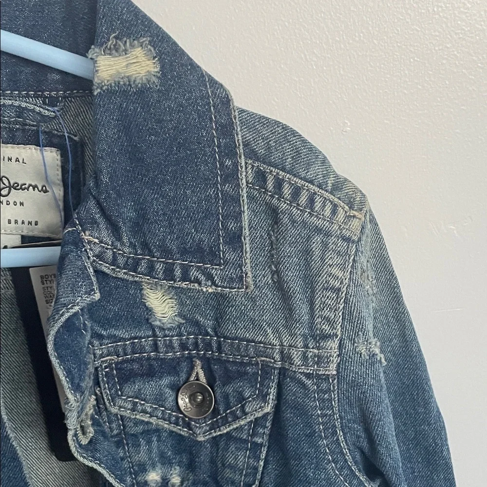Pepe jeans Blue Denim Jacket size 4T
